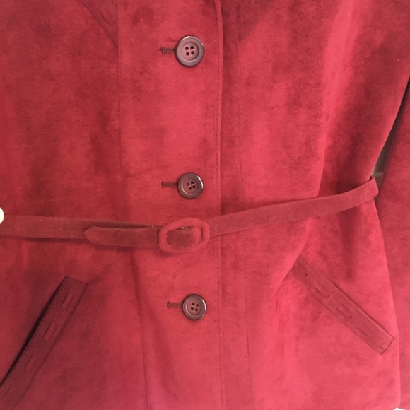 Vintage ULTRA SUEDE OLYMPIC FASHIONS Blazer Jacket - Picture 5 of 11